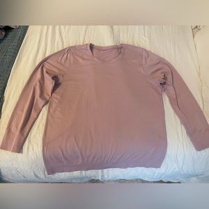 Lululemon relaxed long sleeve swiftly tech size 14